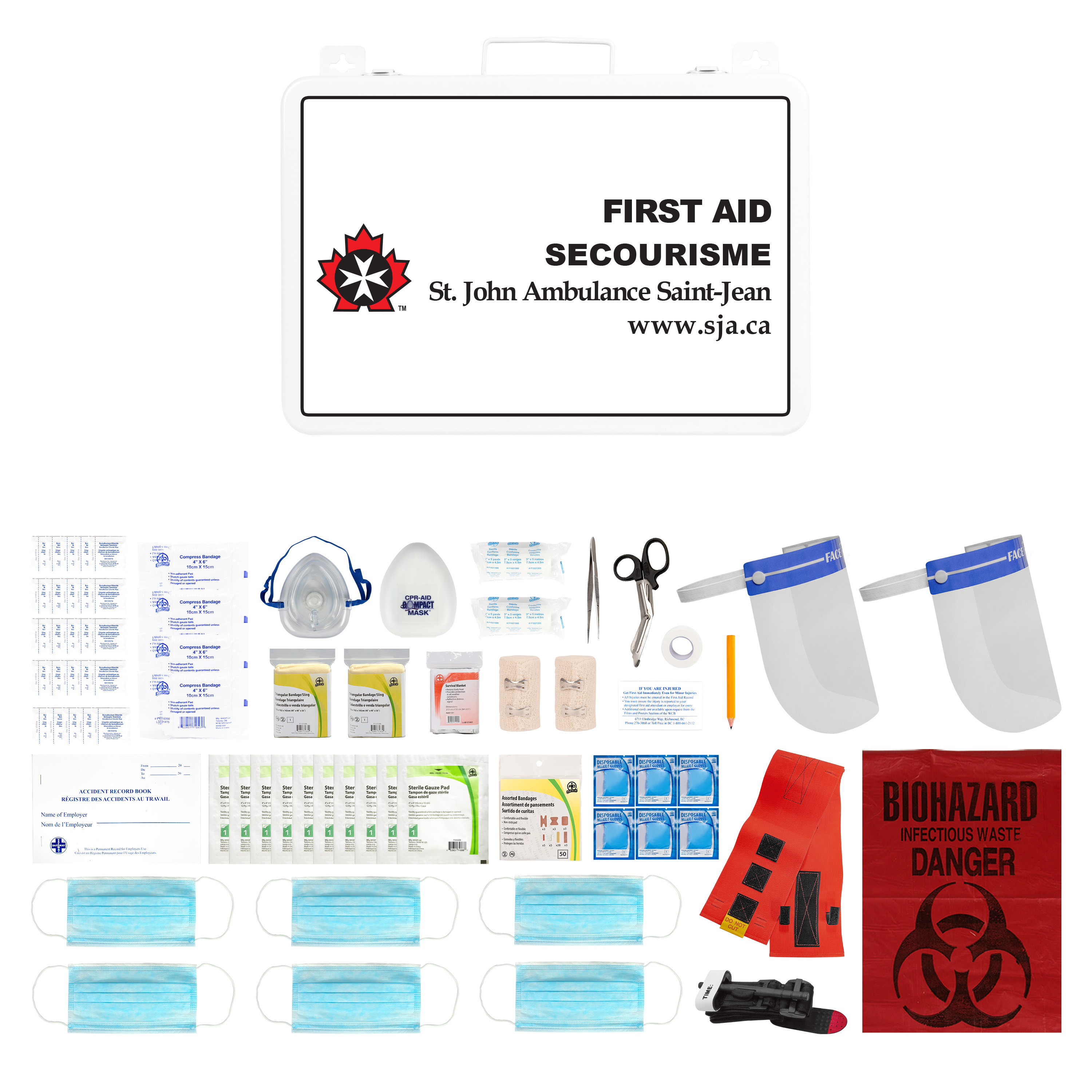 British Columbia 11-50 Employees First Aid Kit - Level 1