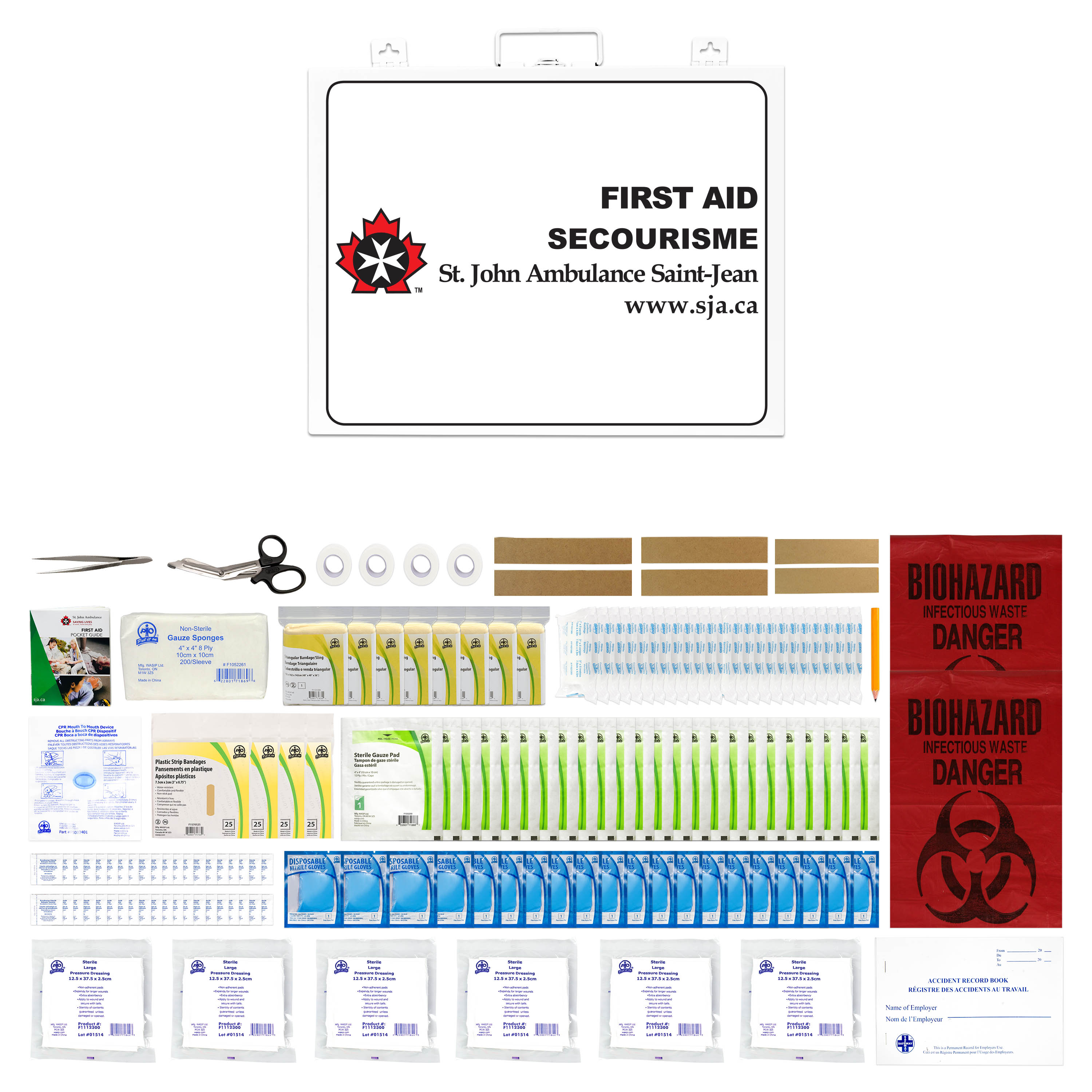 Canada Labour Code, Level c, Metal First Aid Kit