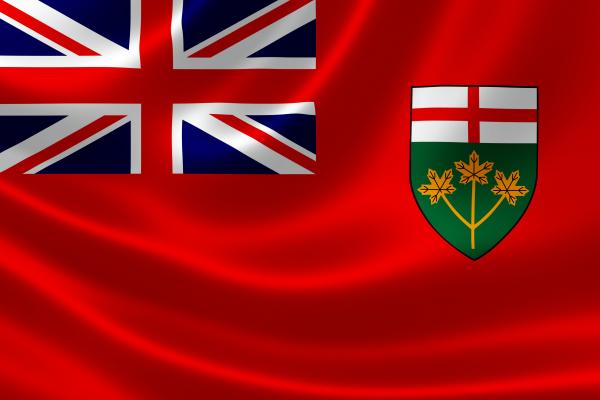 Ontario flag